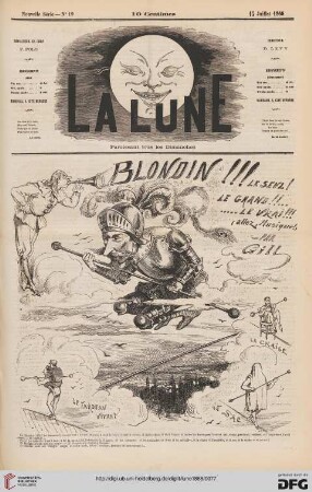 Nouvelle Série N° 19 (15 Juillet 1866)