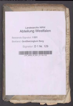Einziehung der Malteser-Ordenskommende St. Johann in Münster