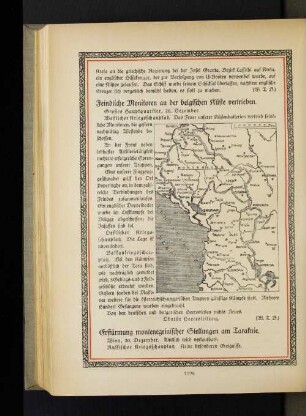 Feindliche Monitoren an der belgischen Küste vertrieben.