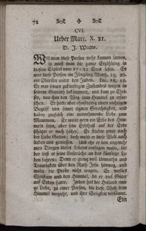 CVI. Ueber Marc.X. 21