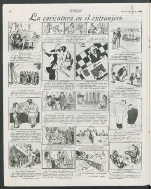 La caricatura en el extranjero