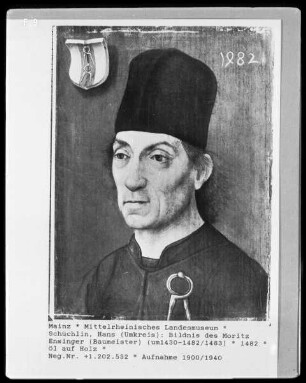 Bildnis des Baumeisters Moritz Ensinger