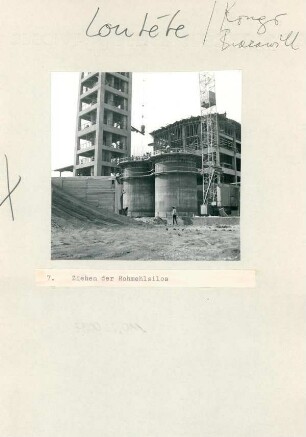 Zementfabrik, Loutété, 1967