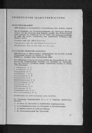Studentische Selbstverwaltung