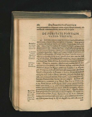 De Puritate Fontium Veter. Testam.