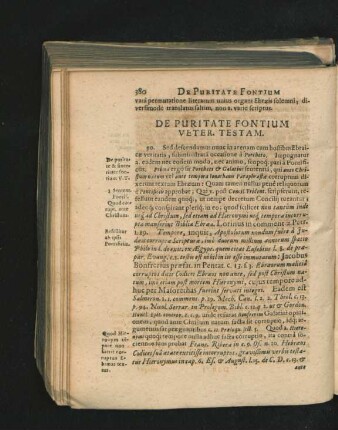 De Puritate Fontium Veter. Testam.