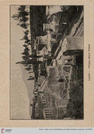 Pompei - Strada delle Tombe