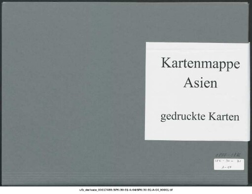 Syrien : 1877-1886 : Kartensammlung