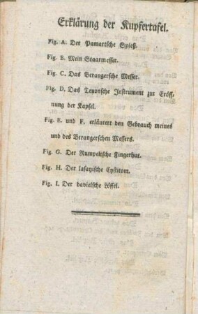 Erklärung der Kupfertafel.