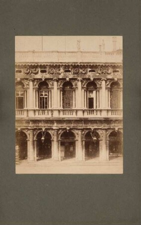 Palazzo Reale, Venedig: Fassadendetail des vizeköniglichen Palazzos