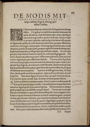 Liber breviter perstringens quicquid de omnium venarum phlebotomia scire bonum medicum oportet