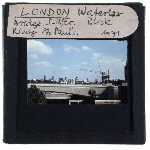 London, Waterloo Bridge : Südufer