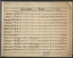 Tarantelle pour le Violon avec Accomp/t de Pianoforte composée par D. Popper [oben rechts:] Violon sehr im Gebrauch, Erste Ausgabe [Titelseite der Violinstimme] (Manuskripttitel) : Tarantella [vl, orch; a-moll]