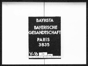 Hoyan, Eugène, aus Paris, Buchbinder, Übernahme nach Frankreich