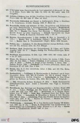 Kunstgeschichte (Nr. 161-246)