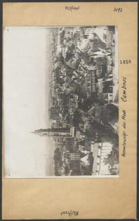 Gesamtansicht der Stadt Cambrai