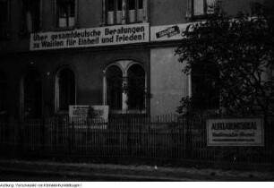 Dresden, Aufklärungslokale, Oktober 1951