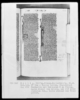 Biblia latina — ---, Folio 470rectoBuchseite