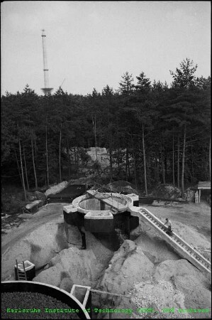 Baustelle des Klärwerks