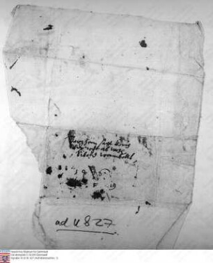 Abschrift von Urk. 826