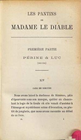 Les pantins de Madame le Diable, 2