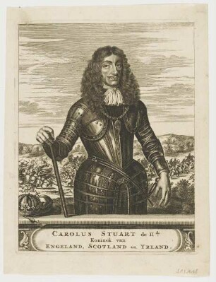 Bildnis des Carolus Stuart de IIde.
