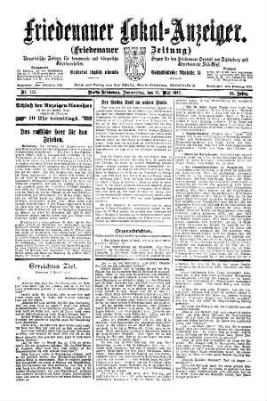 Nr. 125, 31.05.1917