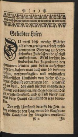 Geliebter Leser