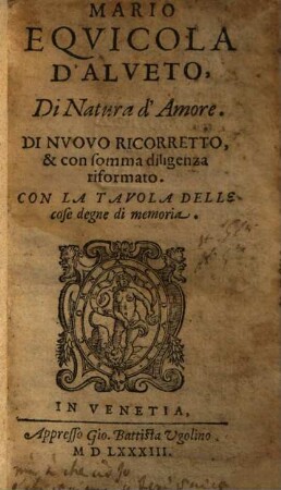 Di Natura d'Amore