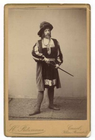 Portrait des Schauspielers Rassmann