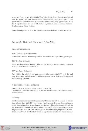 Strömungs- und Transportvorgänge in porösen Medien – vom Grundwasser bis zur Brennstoffzelle