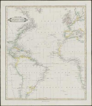Chart Of The Atlantic Ocean