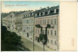 Marienbad. Häuser Pyramide und Paradies (1841)