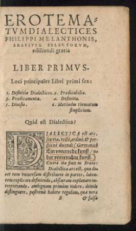 Quid est Dialectica?