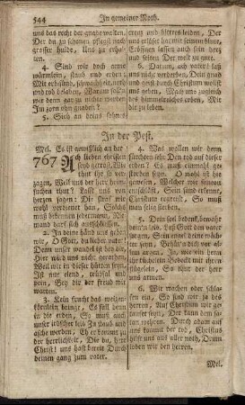 In der Pest.