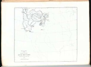 Reduced Map of the Territory West of the Rocky Mountains