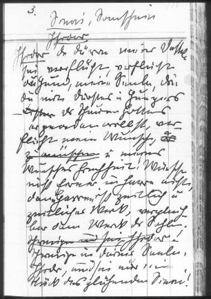 Handschriftlich verfaßtes Manuskript von Ernst Barlach. 3. Sinai, wohl aus dem Drama "Der Graf von Ratzeburg"