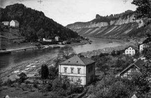 Bad Schandau-Schmilka, Ansammlung böhmischer Flöße