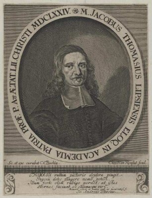 Bildnis des Jacobus Thomasius