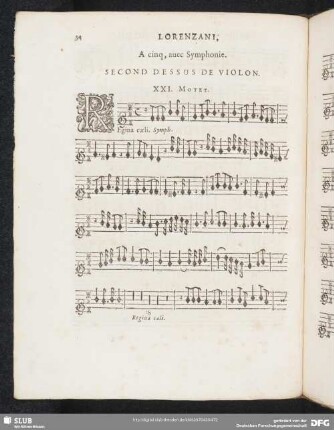 XXI. Regina caeli laetare