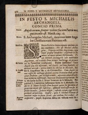 412-429, In Festo S. Michaelis Archangeli