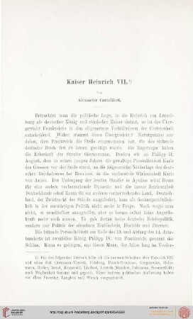 12: Kaiser Heinrich VII.