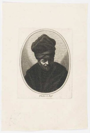 Bildnis des Philon le Iuif