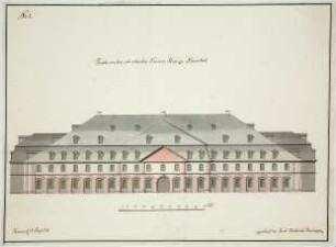 WHK 42 Verschiedene Revüen und Manöver: Neues Exerzierhaus in Darmstadt