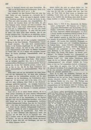 388-392 [Rezension] Strack, Hermann L., Berakhoth
