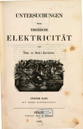 Untersuchungen über thierische Elektricität, 2,1