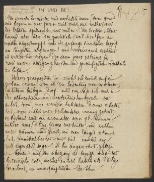 [Beil. 11: Aufsatz: in und bei]