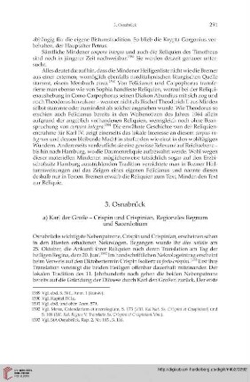 a) Karl der Große – Crispin und Crispinian. Regionales Regnum und Sacerdotium