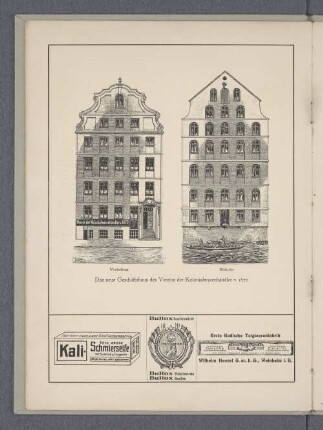 Das neue Geschäftshaus des Vereins der Kolonialwarenhändler v. 1872