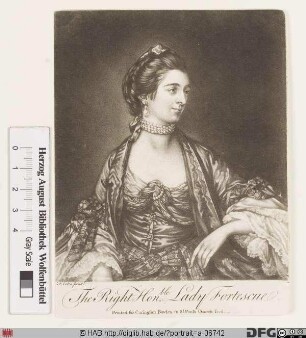Bildnis Lady Anne Campbell Fortescue